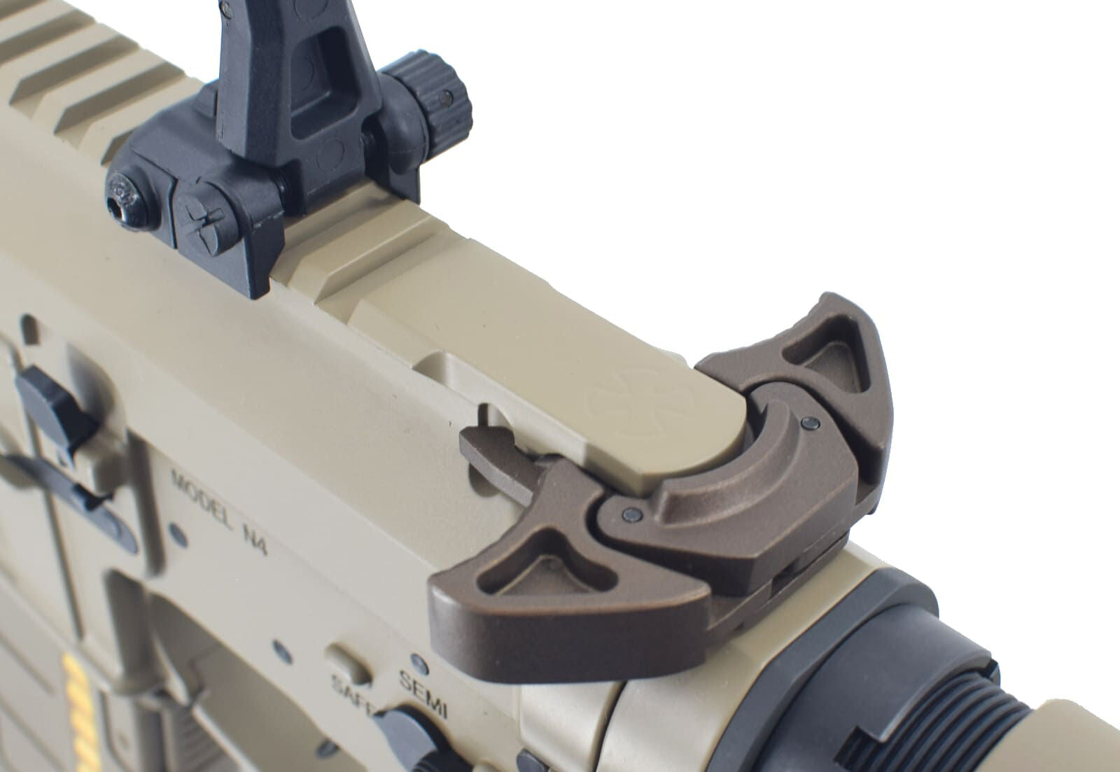 EMG Helios Noveske N4 MWS Gen 3 Gas Blowback M4 by Double Eagle (Tan - G101)