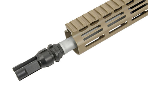 EMG Helios Noveske N4 MWS Gen 3 Gas Blowback M4 by Double Eagle (Tan - G101)