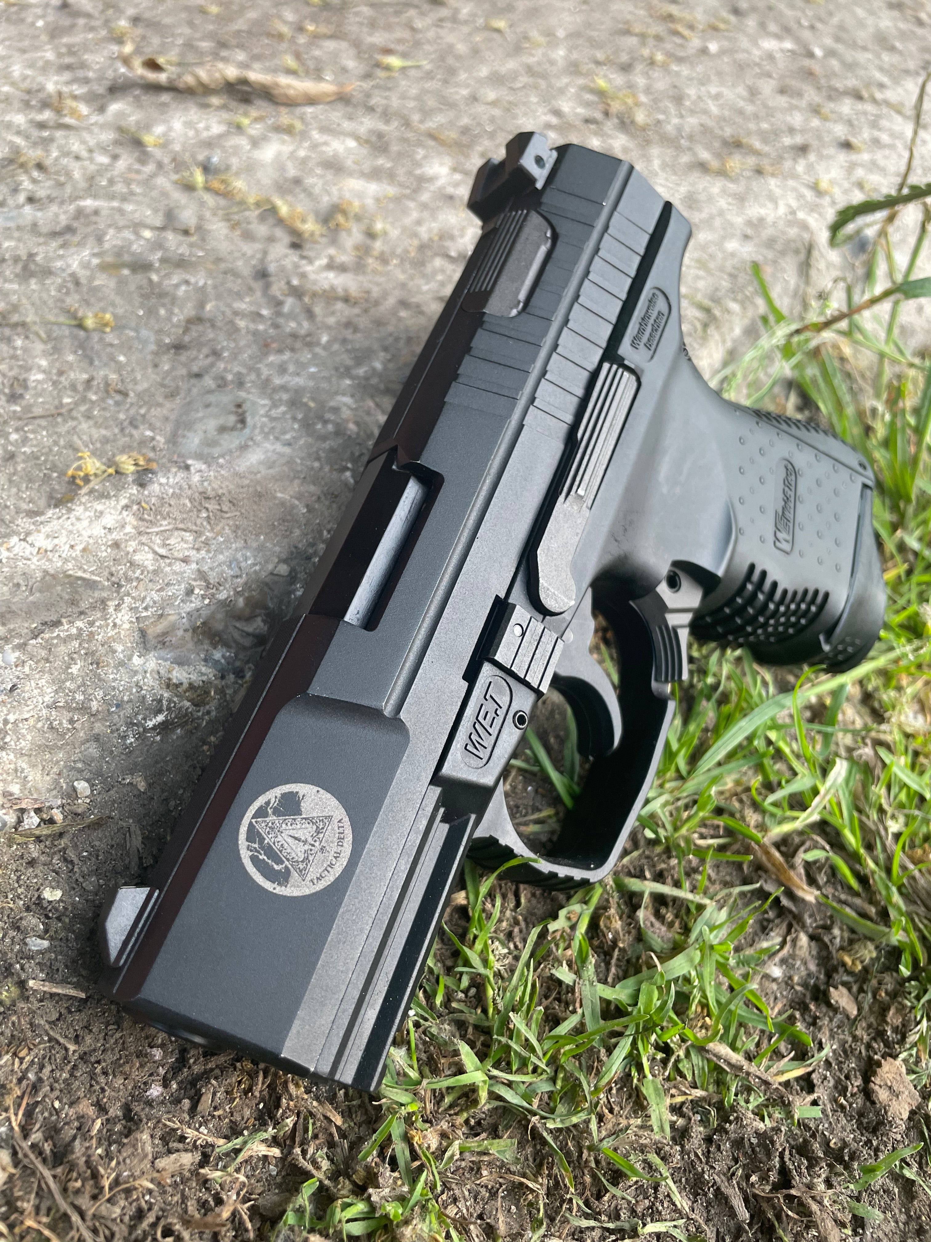 WE Walther P99c DAO Compact GBB - Metal Slide black