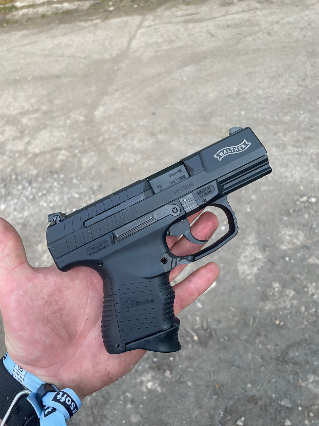 WE Walther P99c DAO Compact GBB - Metal Slide black