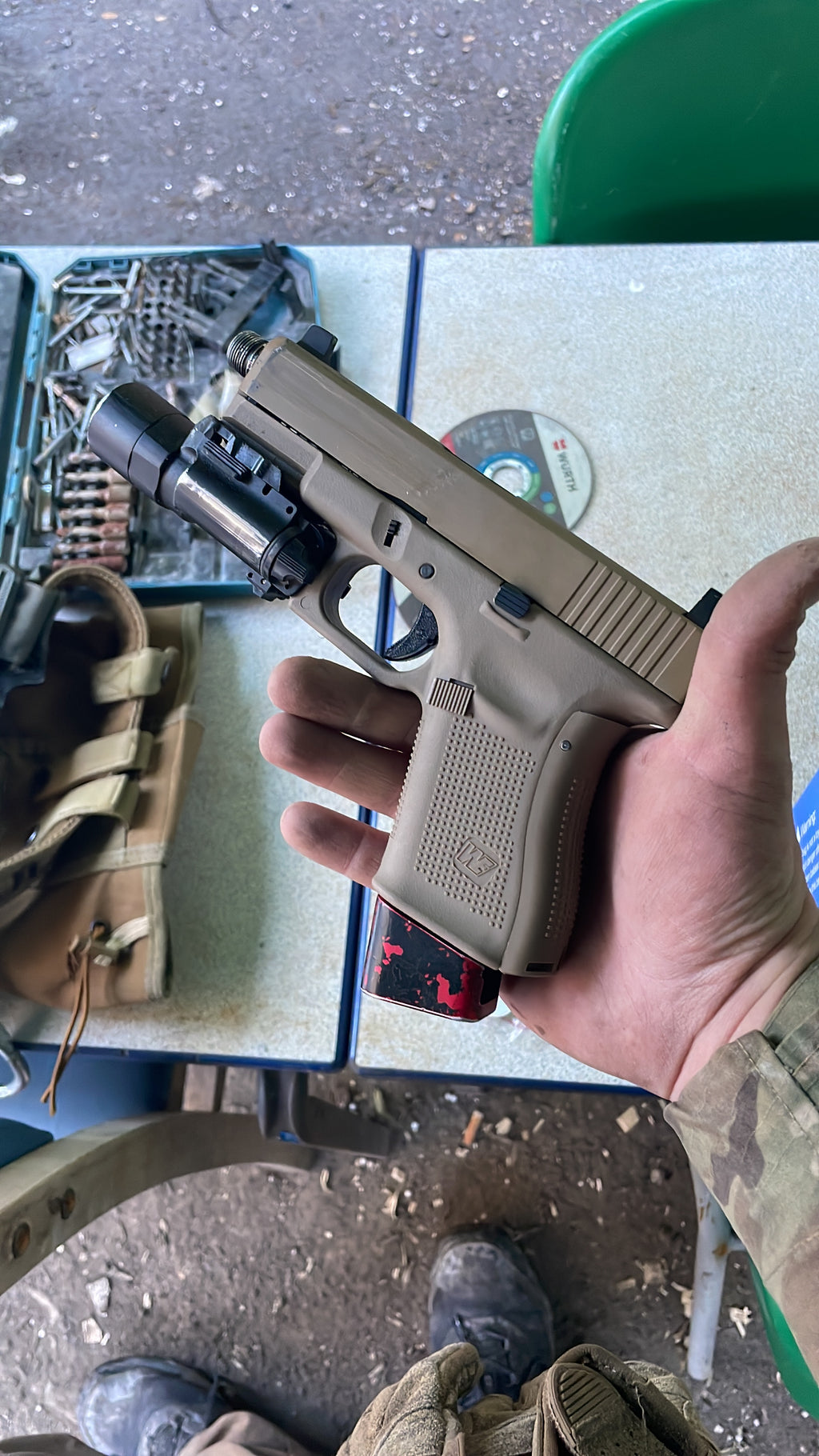 WE 19 Series Gen 5 GBB Tan