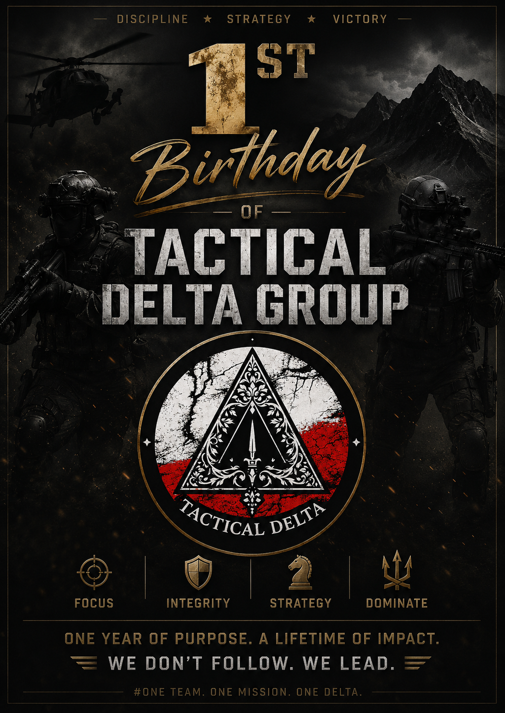 1ST BIRTHDAY OF TACTICAL DELTA GROUP | 18-19 JULY