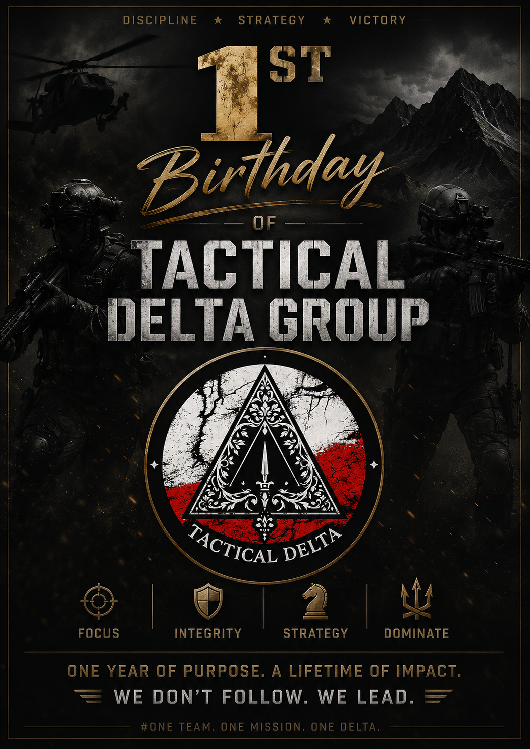 1ST BIRTHDAY OF TACTICAL DELTA GROUP | 18-19 JULY