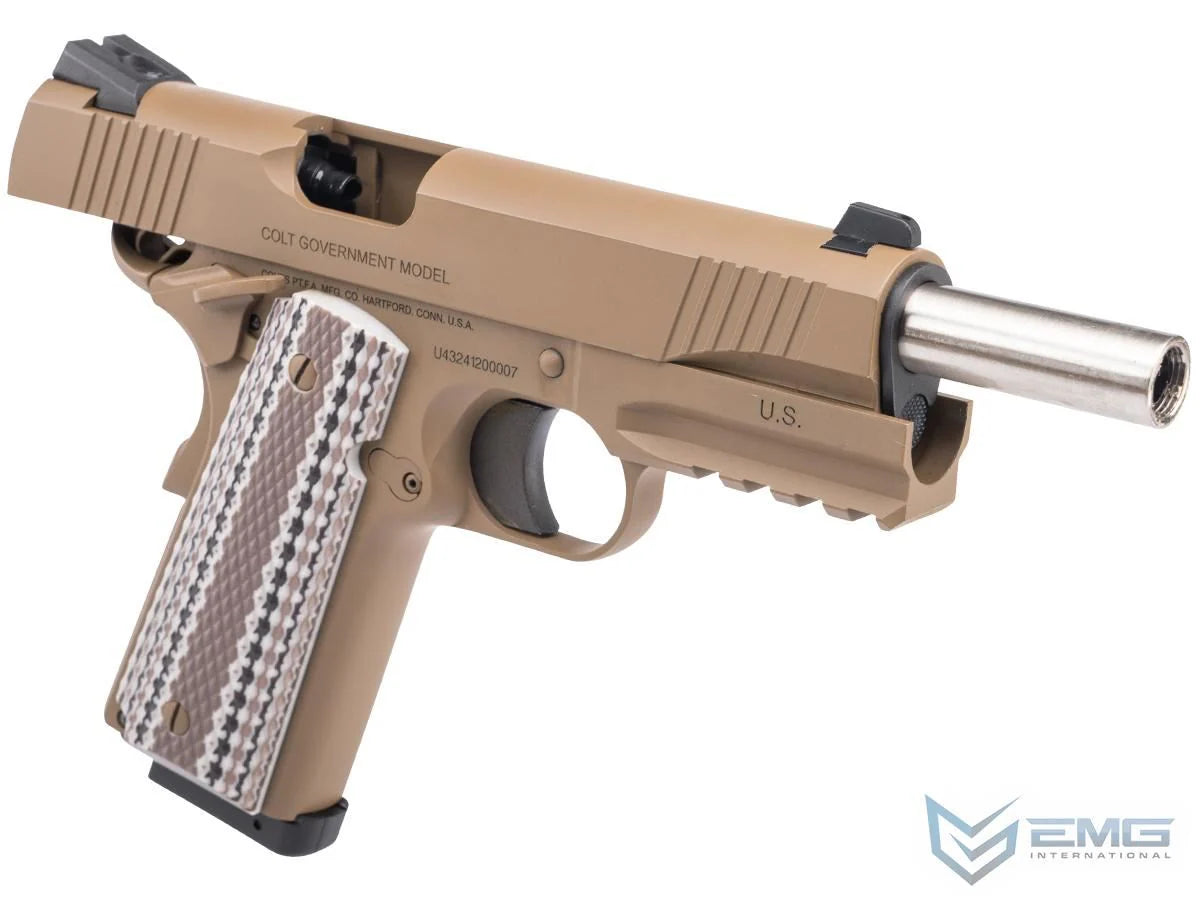 Colt M45A1 FDE Gas Blowback Handgun x EMG/Army