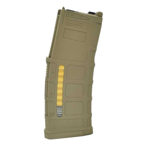 EMG Helios Noveske N4 M4 MWS Gen 3 Gas Magazine by Double Eagle (35 Rounds - Tan - DMAG-V2)