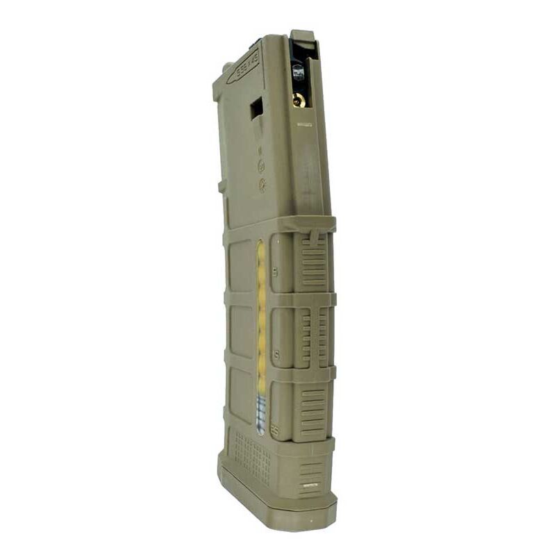 EMG Helios Noveske N4 M4 MWS Gen 3 Gas Magazine by Double Eagle (35 Rounds - Tan - DMAG-V2)