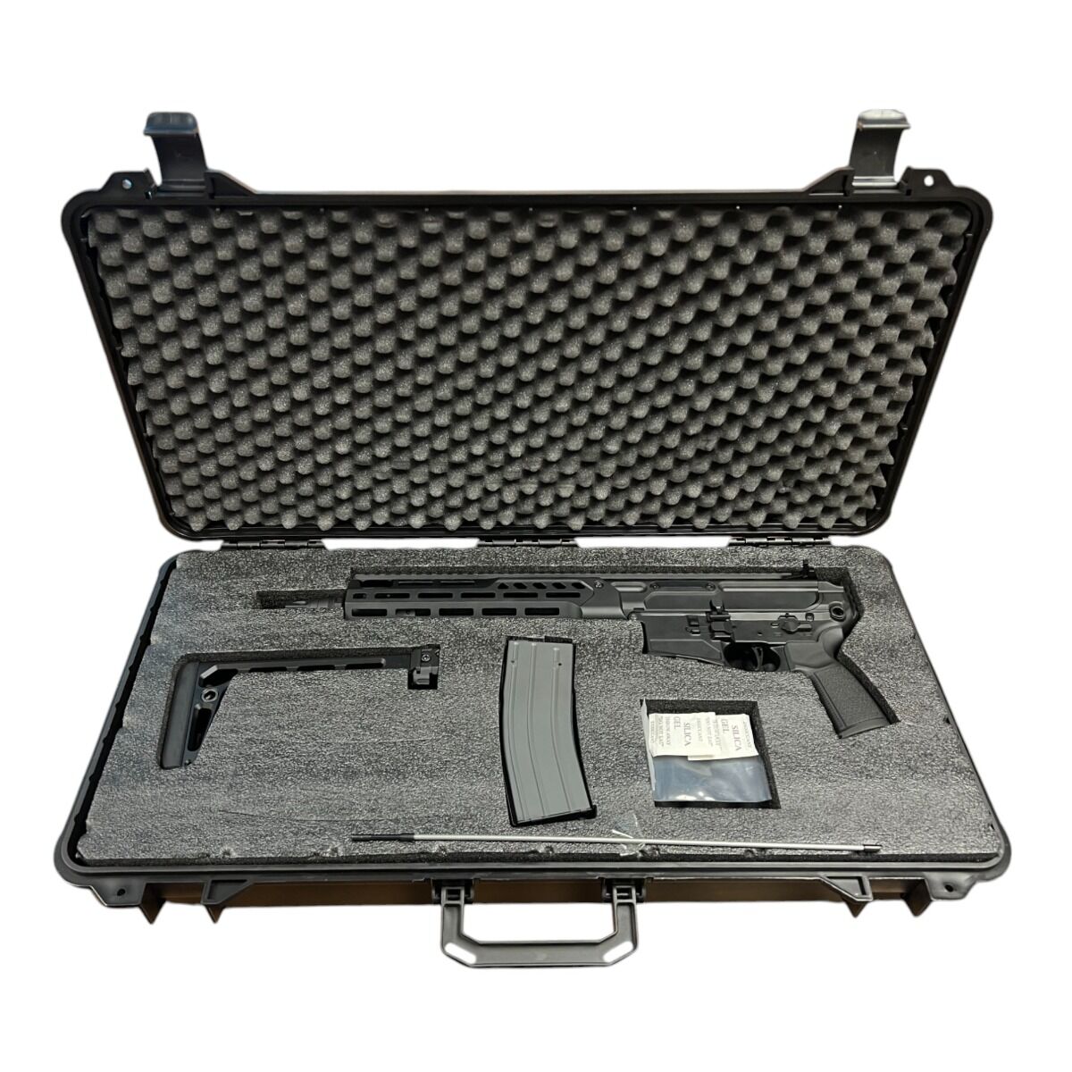 alvo Precision MCX 11.5 Spear LT GBBR (Steel Bolt - MWS - G104-3B BK)