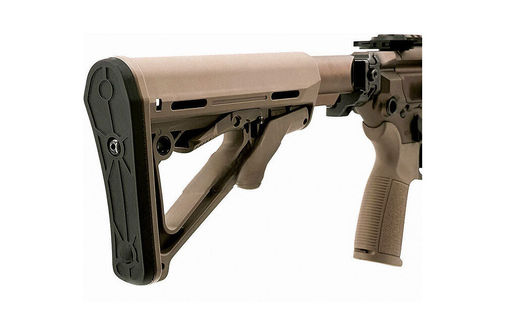 Salvo MCX UKSF Hunter 13.1 MWS GBBR with Tracer Suppressor – G104-3E (Tan)